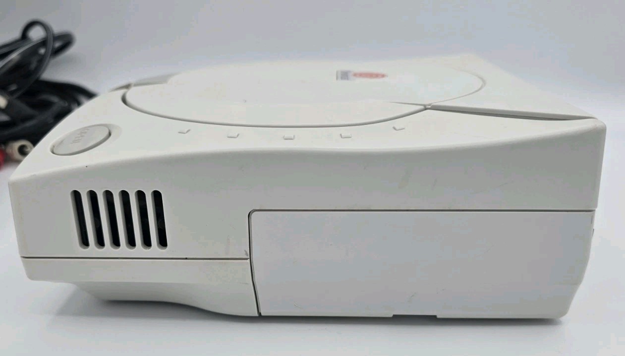 Sega Dreamcast Console With Controller VMU and Cables All Tested Working