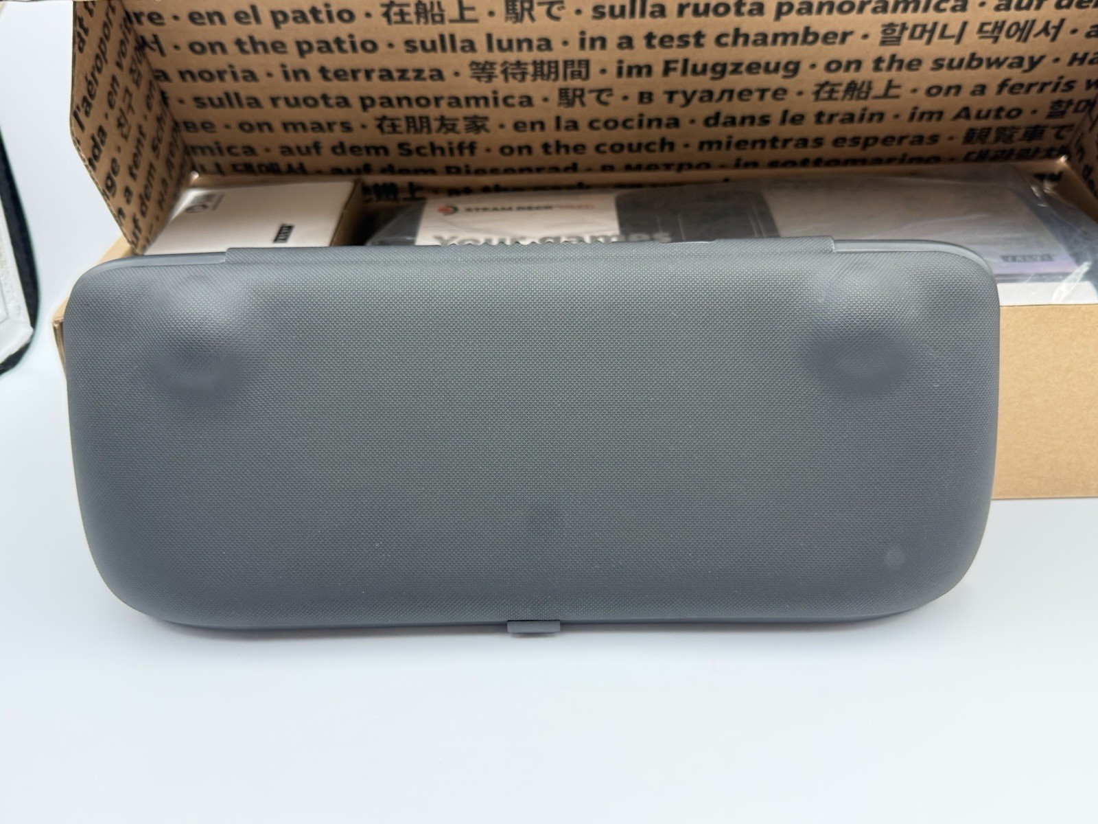 Valve Steam Deck OLED 2TB Handheld Gaming System Box Case Dock Extra Case 2