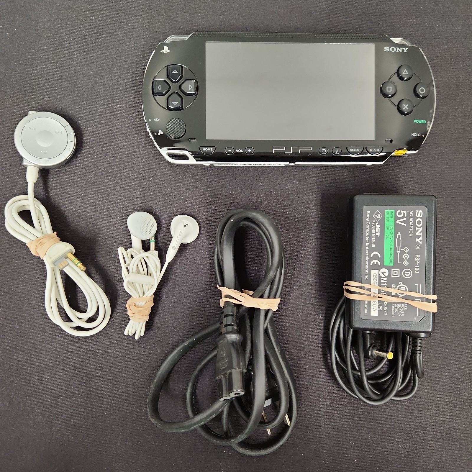 Sony Psp Console Psp-1001 Playstation Portable TESTED