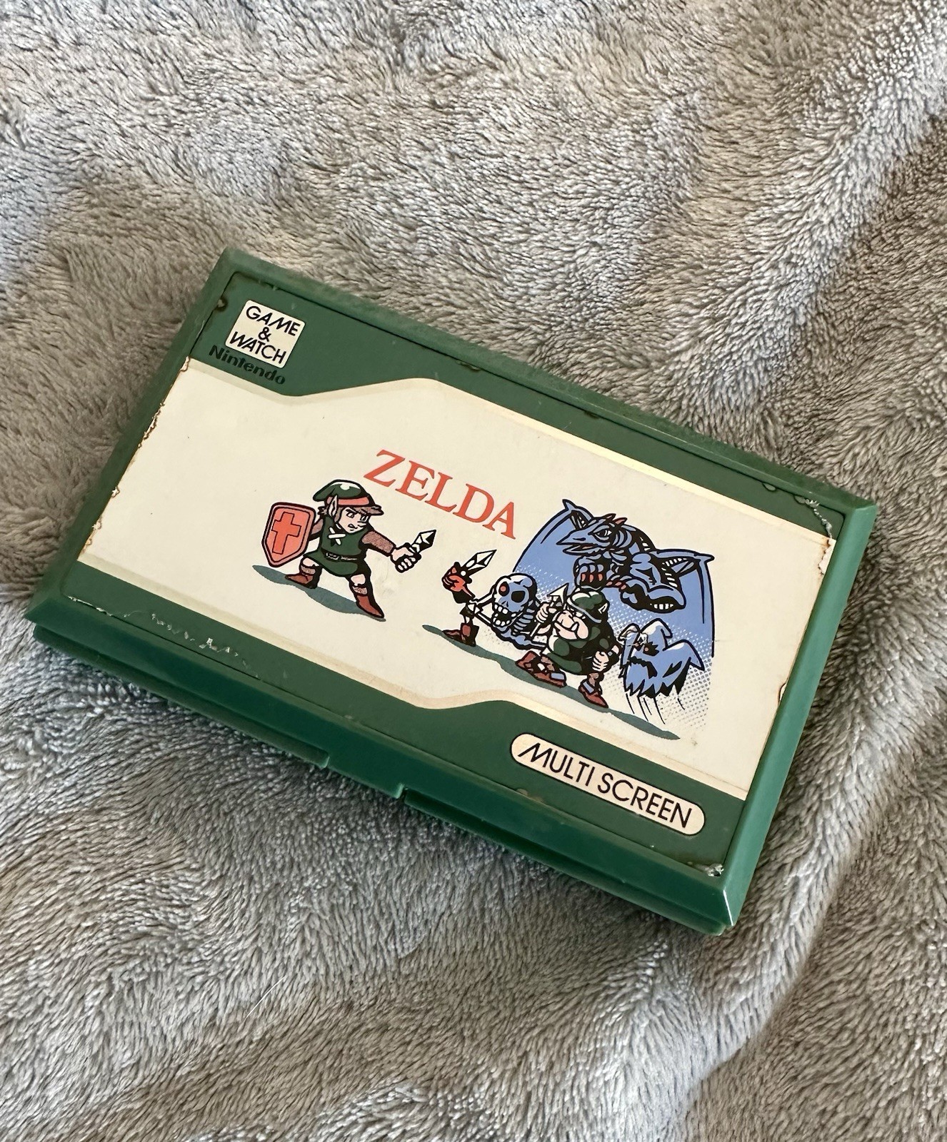 Vintage Zelda Nintendo Multi Screen Game & Watch 1989 ZL-65 Tested Works Japan