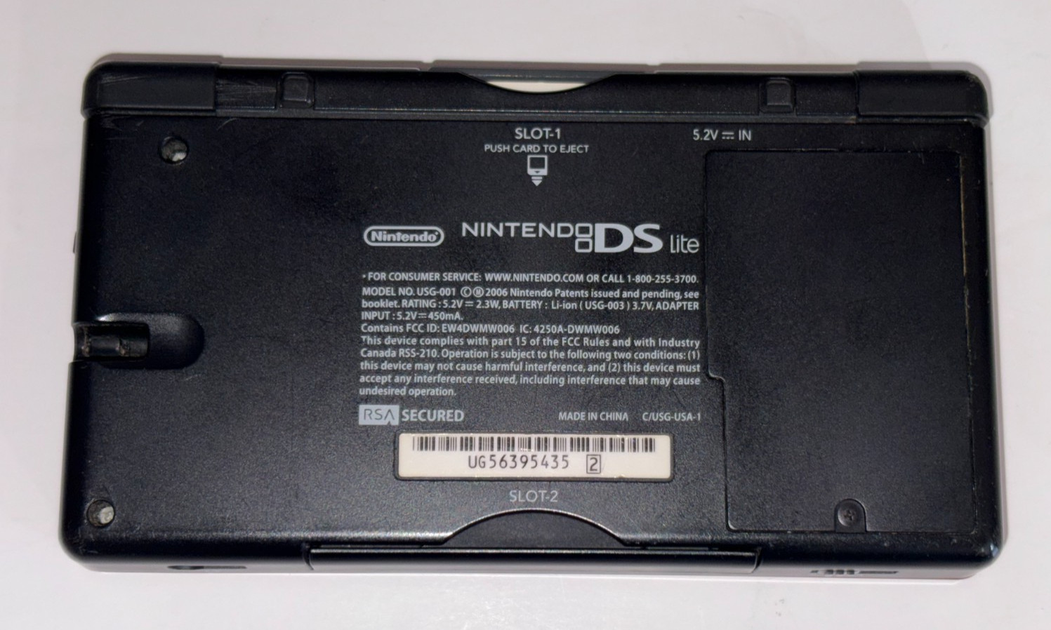 Nintendo DS Lite Red with Case, Stylus, Charger, Case, Protectors & 5 Games