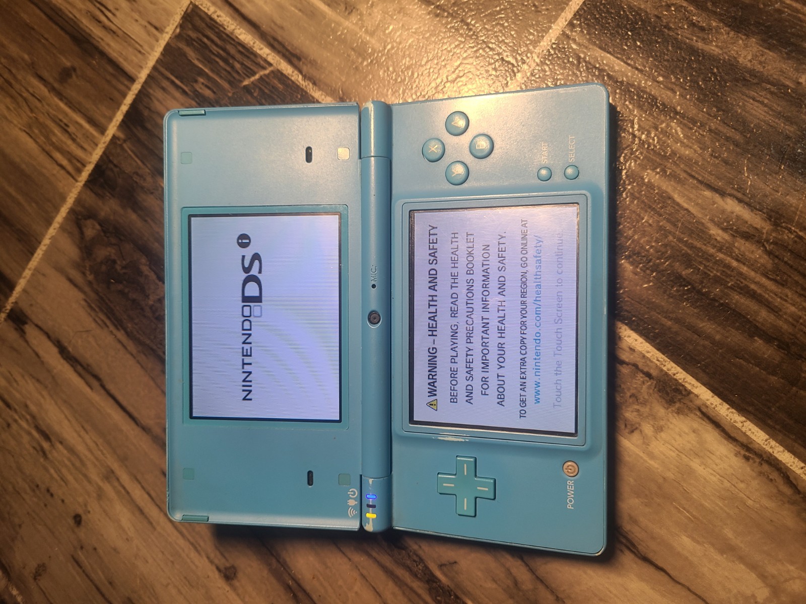 Nintendo DS Lite console Light Blue Turquoise
