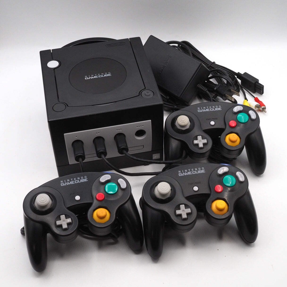 Nintendo GameCube Console System Black NTSC-J / NTSC-U/S – Choose Your Bundle