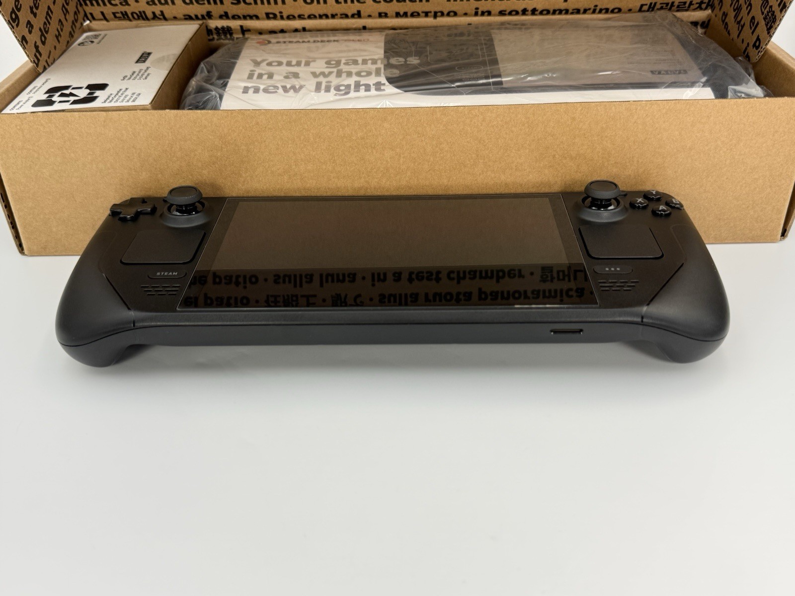 Valve Steam Deck OLED 2TB Handheld Gaming System Box Case Dock Extra Case 2