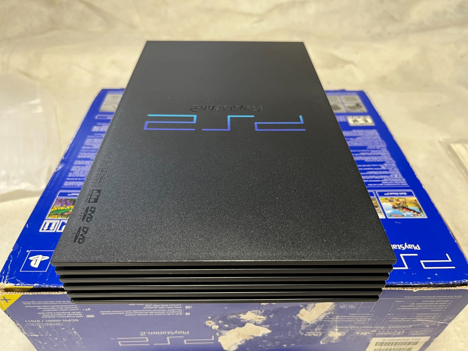 2004 Sony Playstation 2 PS2 Console System 50001 Complete Original Matching BOX