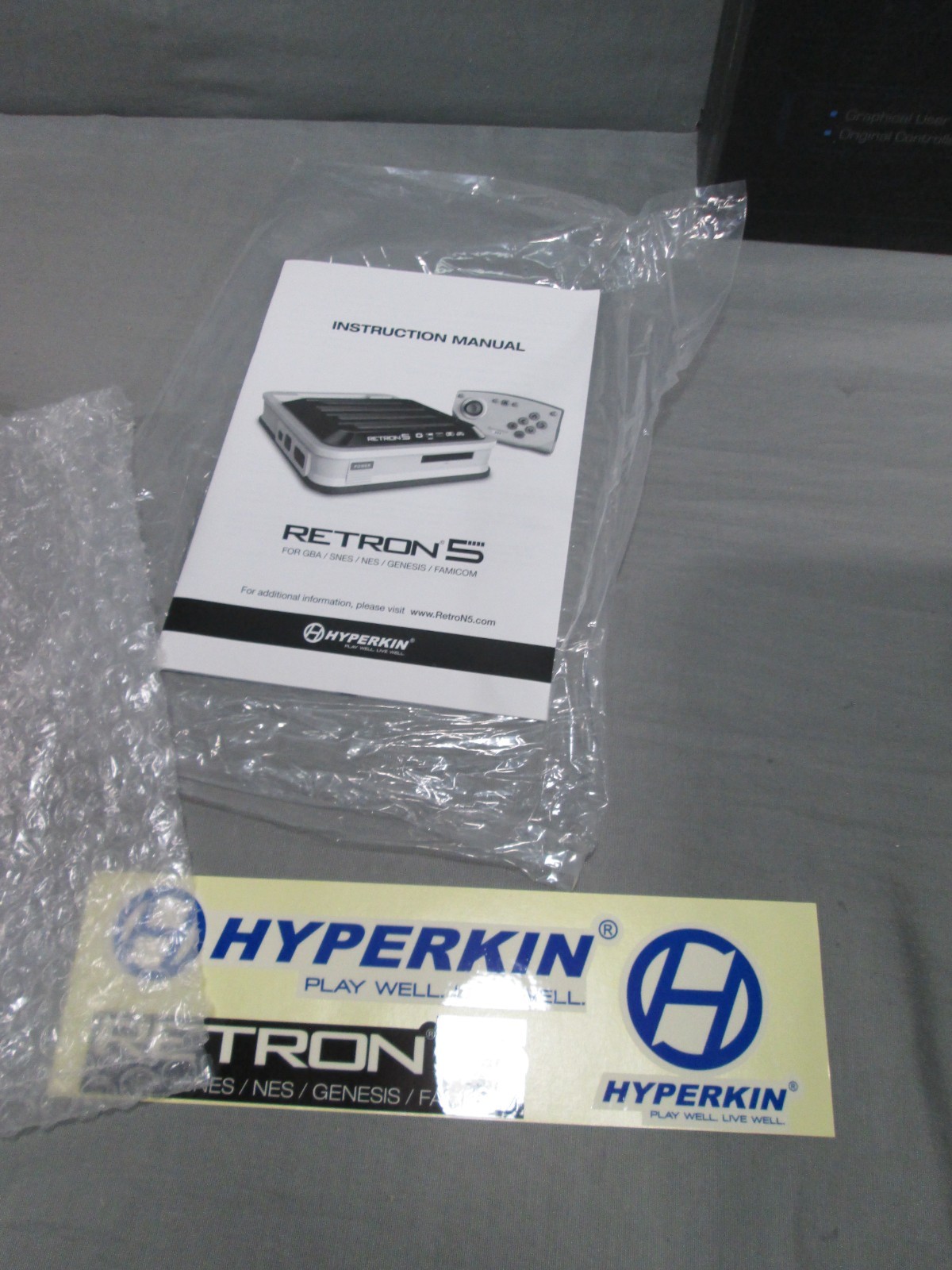 Hyperkin RETRON 5 Console UNTESTED For PARTS NES SNES GBA Famicom Genesis