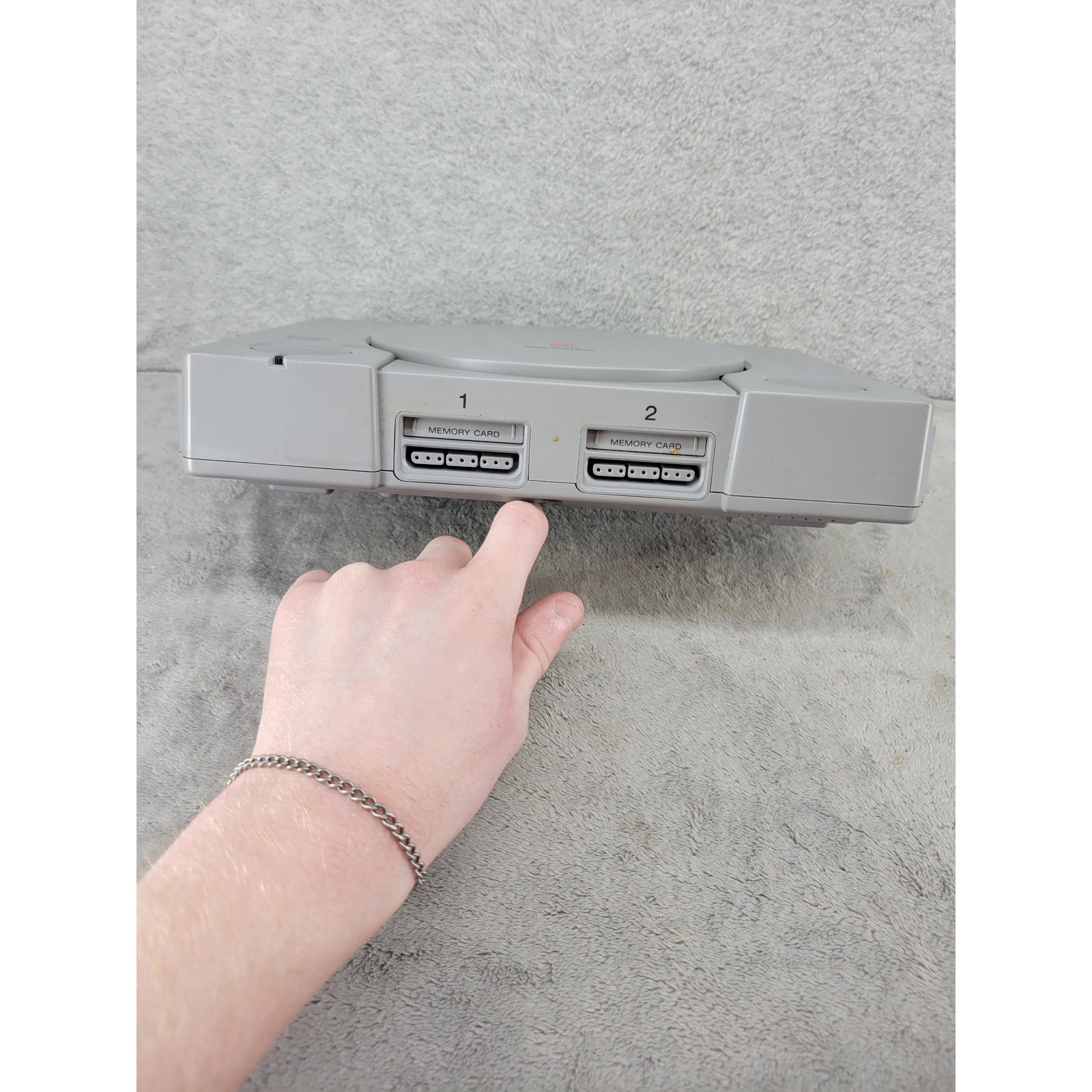 Sony PlayStation 1 PS1 Console Gray SCPH-7501 NTSC U/C Made in Japan 1998