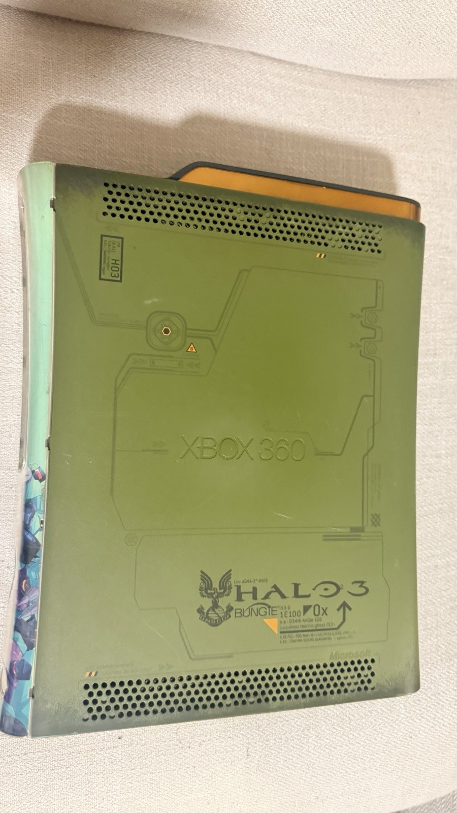 Halo 3 Special Edition Xbox 360 Console – FOR PARTS OR REPAIR – Powers On!
