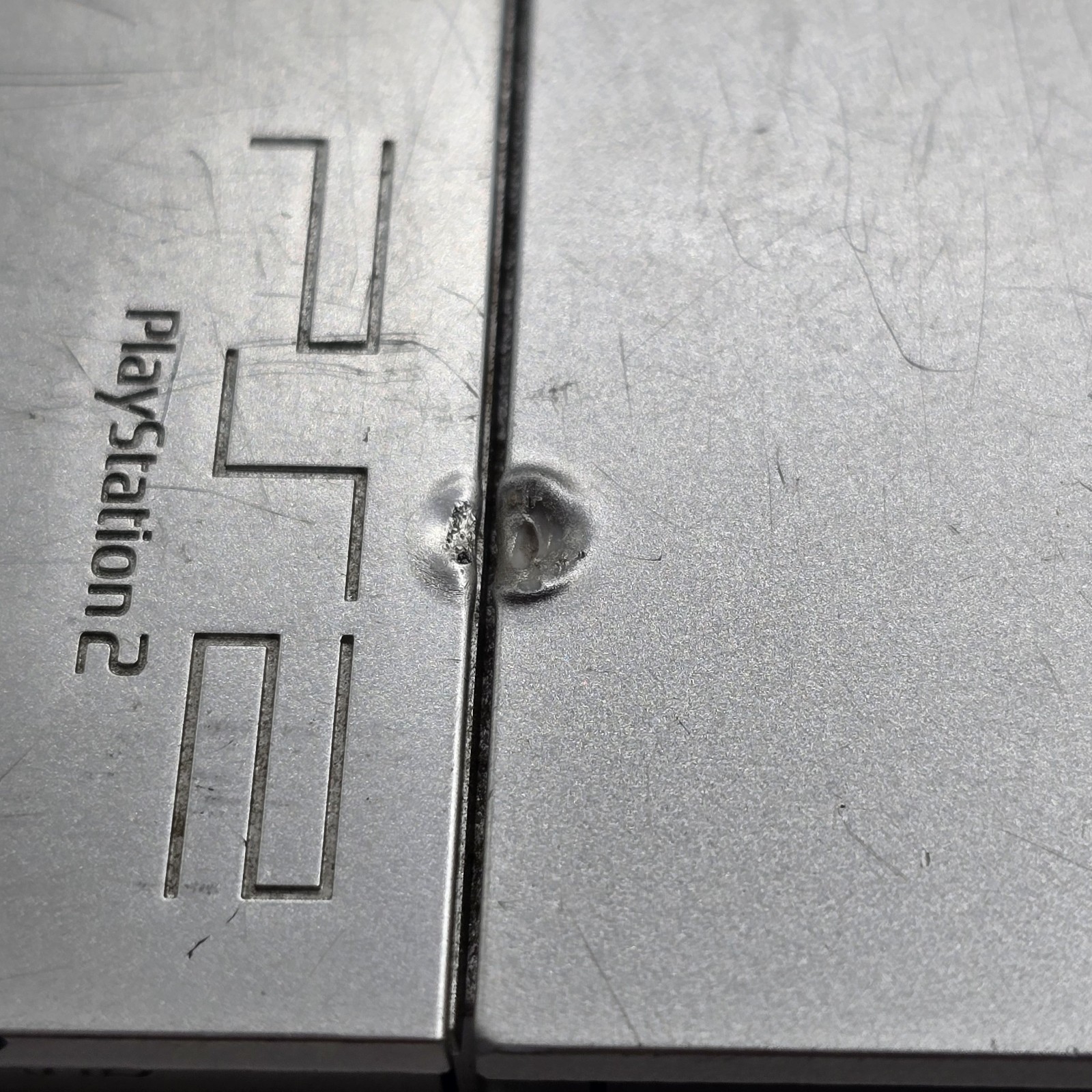 Sony PlayStation 2 Slim PS2 CONSOLE ONLY Silver