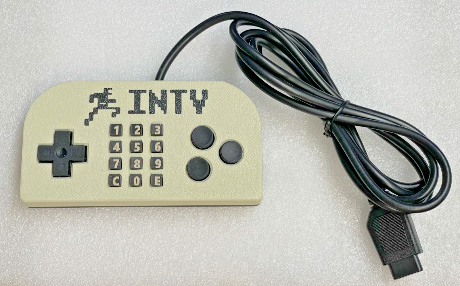 Mattel Intellivision II Custom Gamepad Controller Joystick with Working keypad