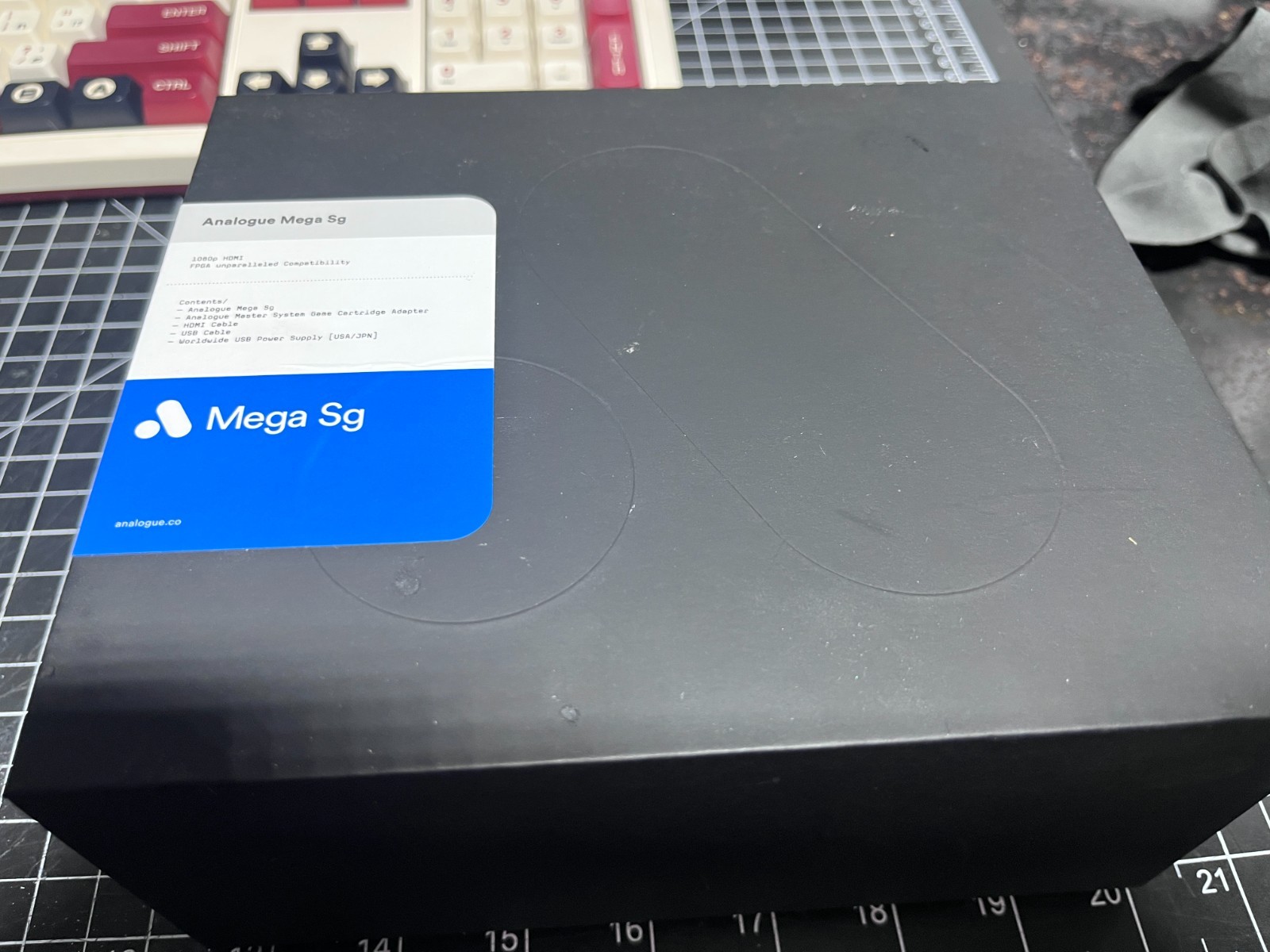 Analogue Mega SG USA Open Box Complete JB7.9 Jailbreak Pre-Installed + 4gb SD