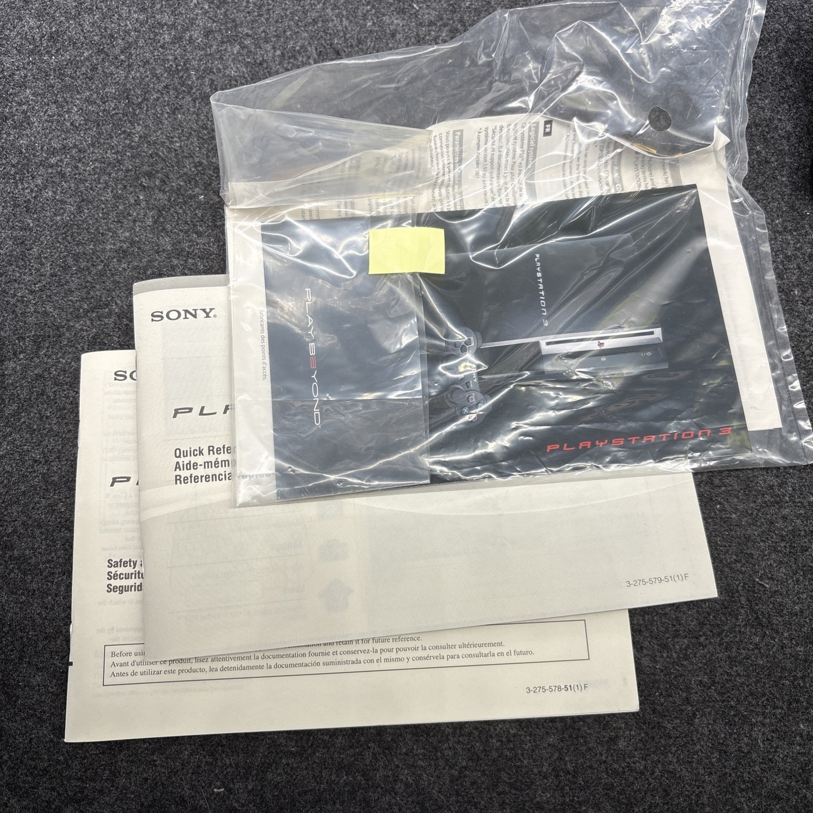 PlayStation 3 Spider-Man 3 Edition 40GB Piano Black Console – CIB Good Condition