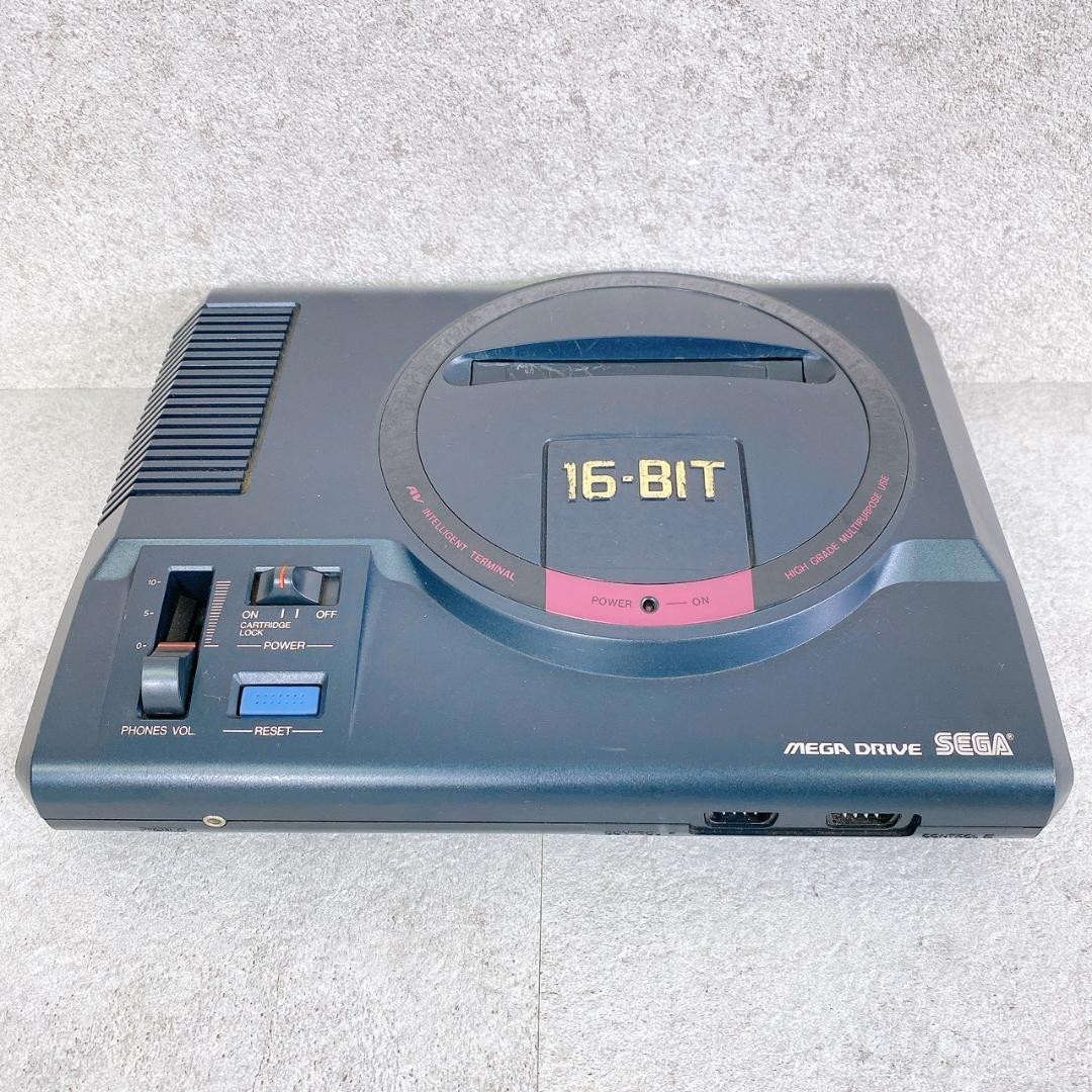 SEGA Mega Drive Console HAA-2510 Genesis MD Controller w/Box Working Tested Used