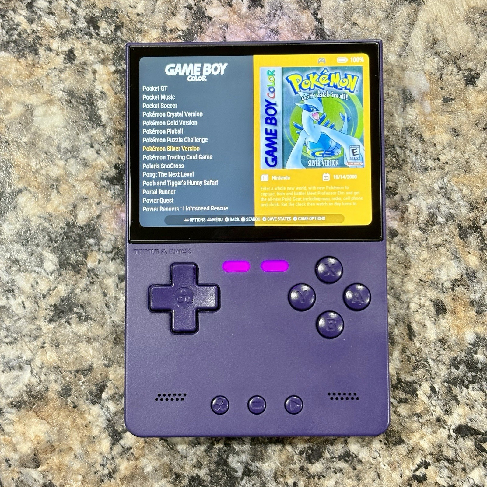 Trimui Brick Retro Gaming Handheld, New 64GB Card, Custom Loaded Ready To Play