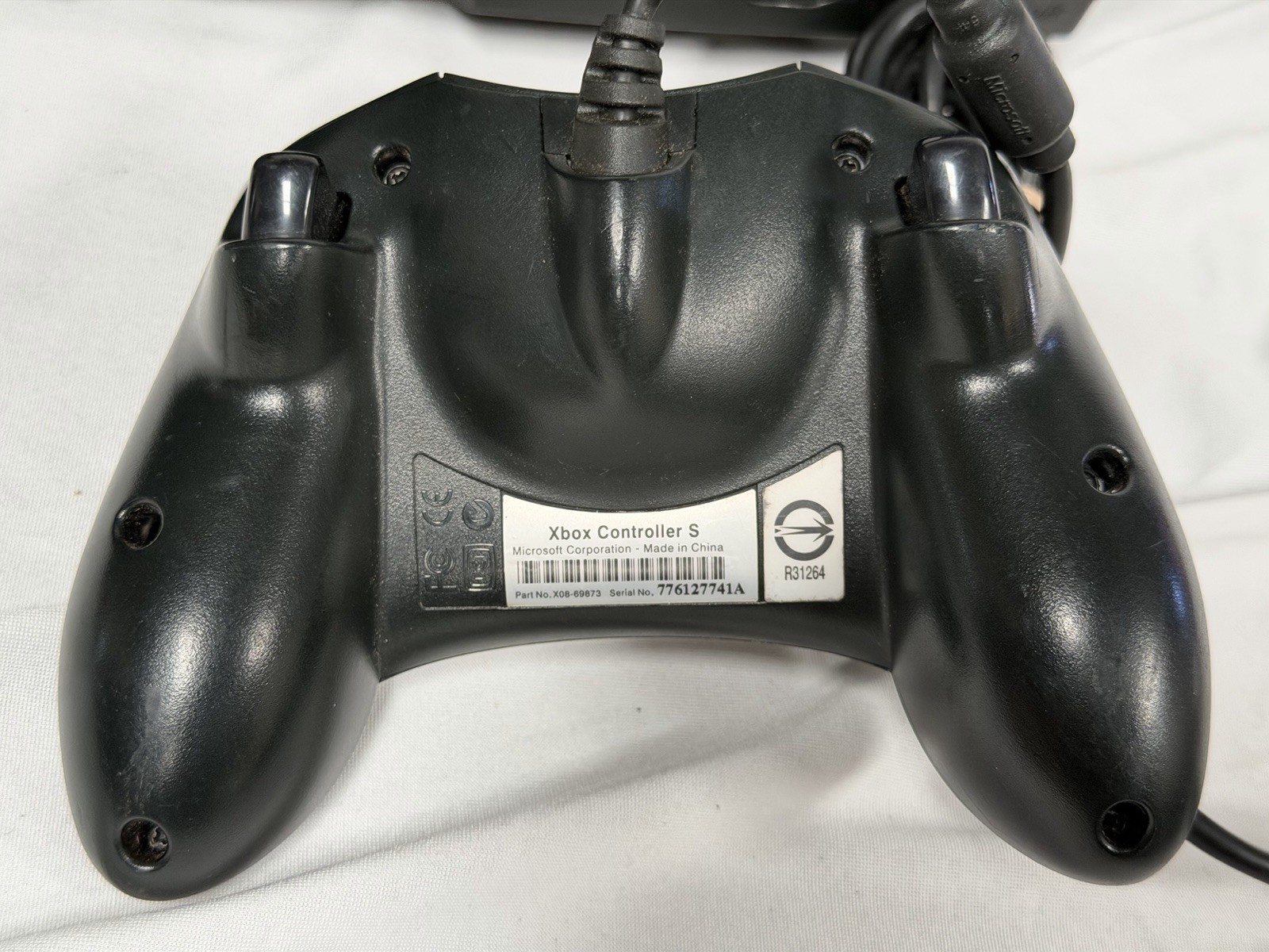 Microsoft Xbox Original Console Controller RCA Power Cable Tested