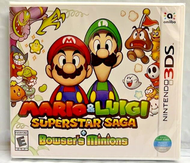Mario & Luigi: Dream Team & Superstar Saga + Bowser’s Minions 3DS New Bundle