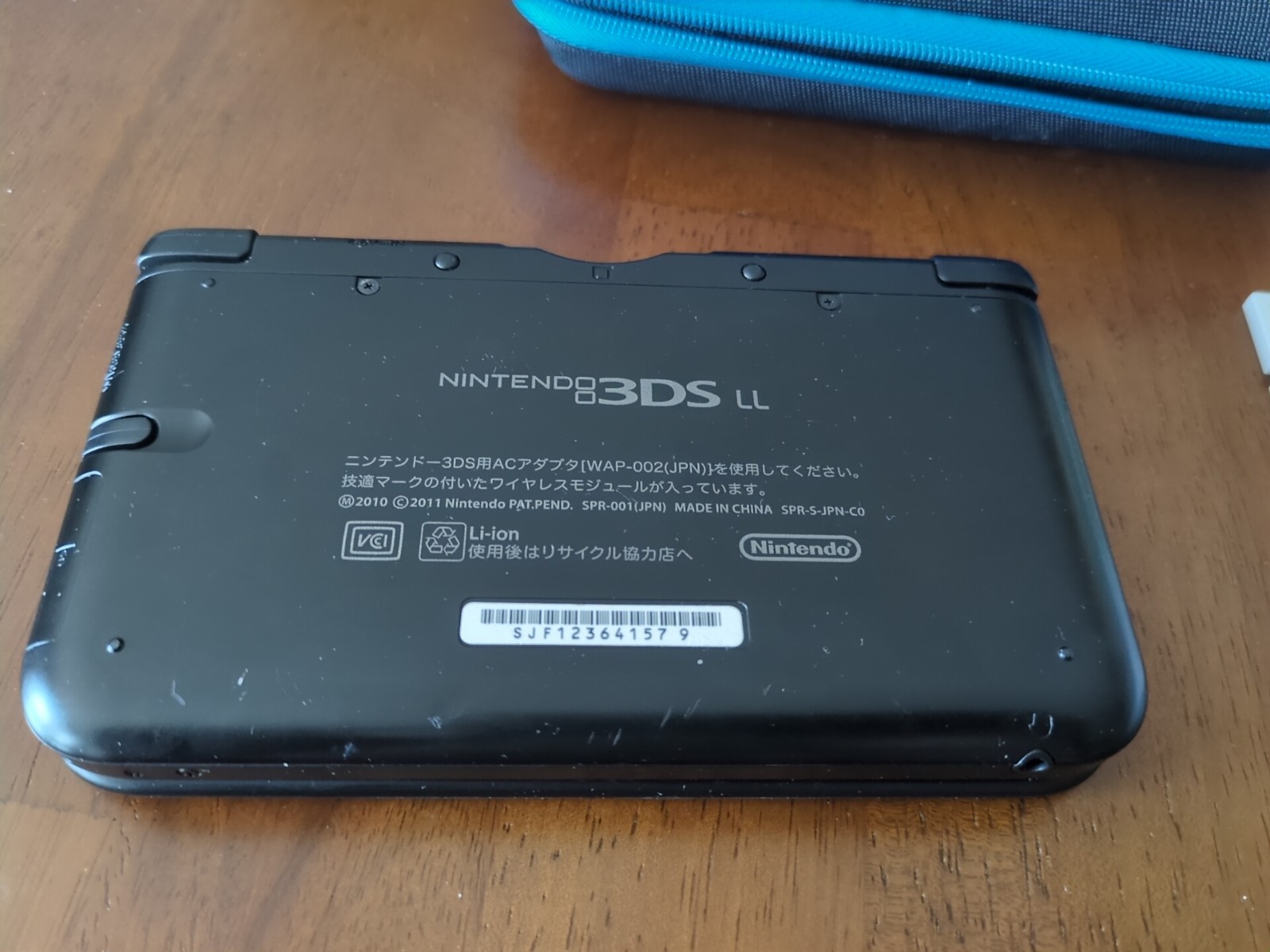 Nintendo 3DS XL LL Metallic Black Console W/ Case, Games, 16GB SD Card