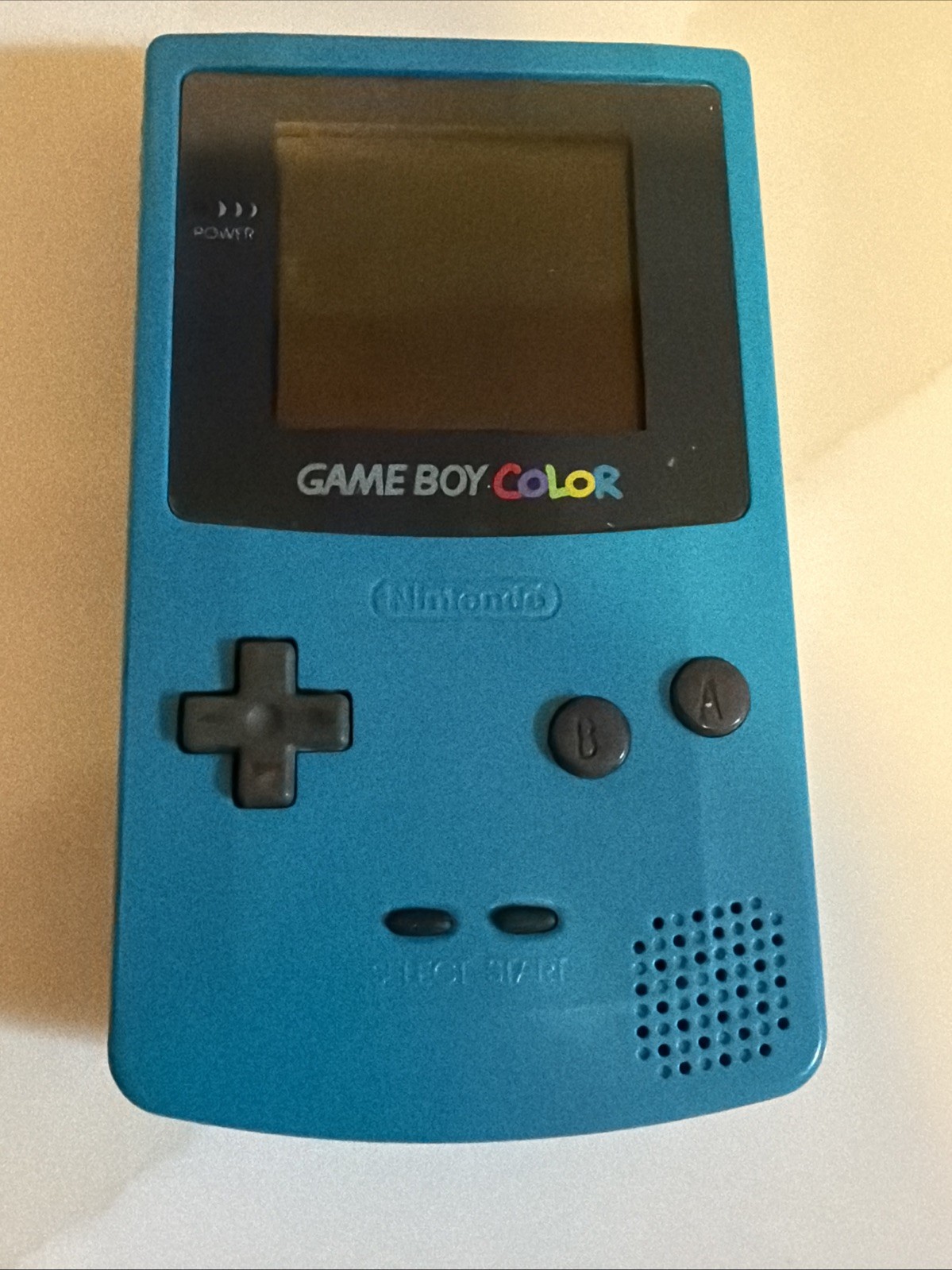 Nintendo Game Boy Color Handheld Game Console Teal Very Nice Tetris Not Included