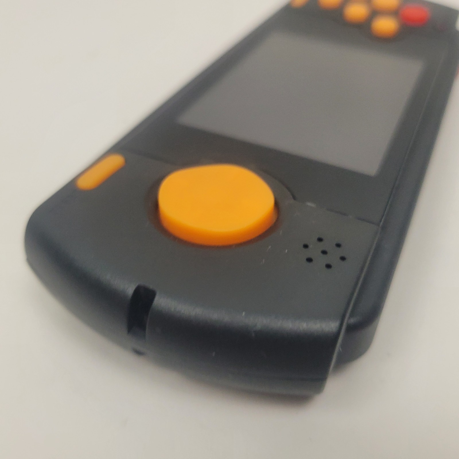 Atari Flashback Portable Black Orange SD Card Compatible Tested Needs Battery