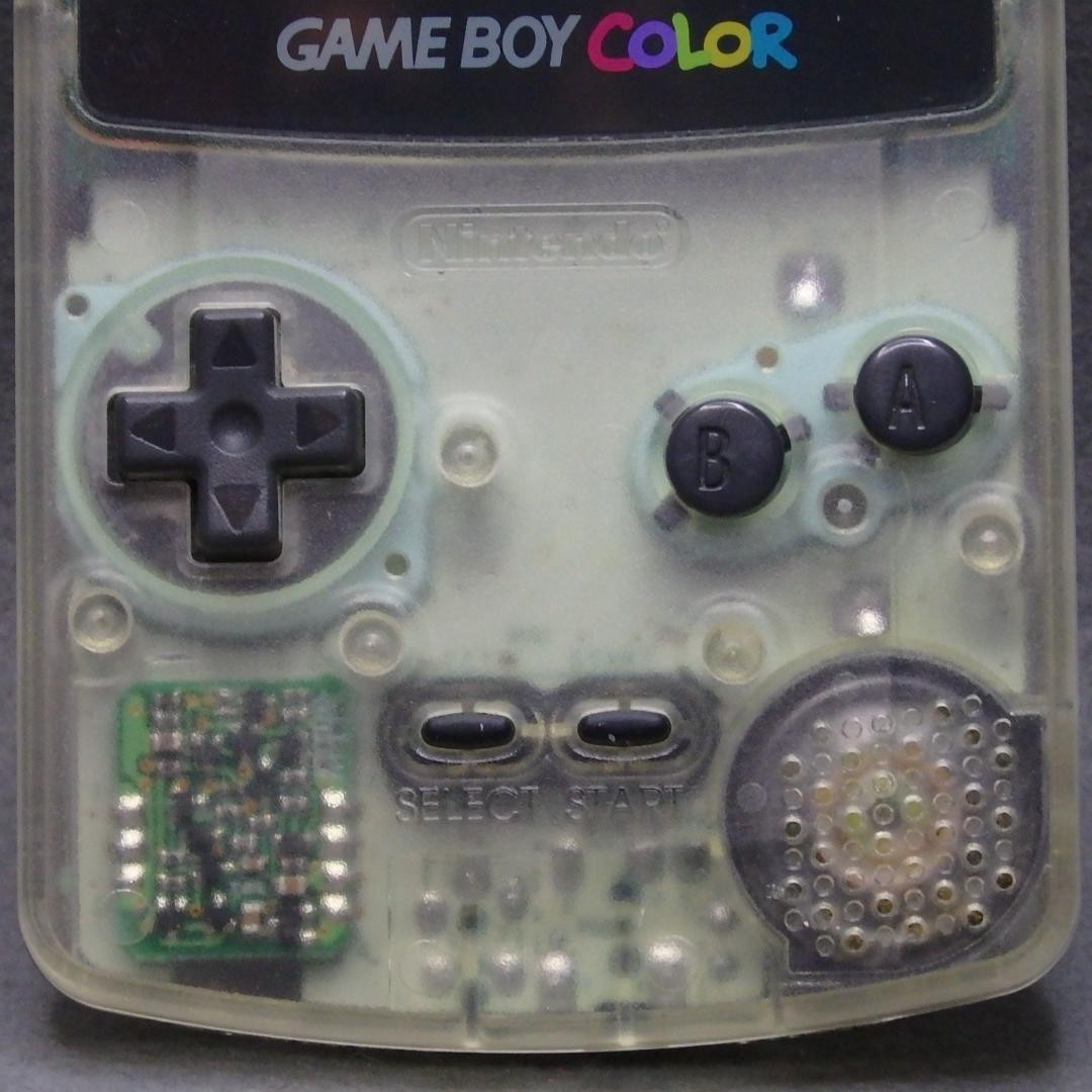 Nintendo Game Boy Color GBC Clear Console From Japan Tested
