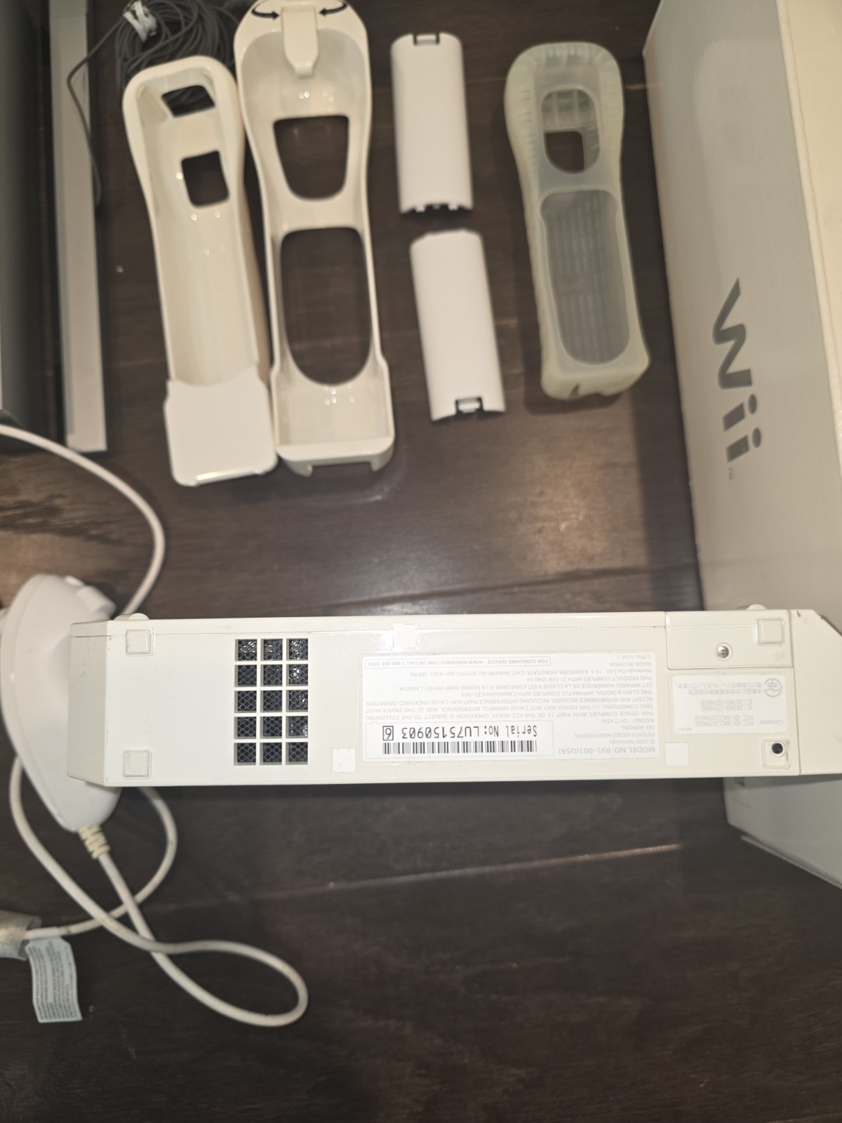 Nintendo Wii In Box With 13 Games + Wii Fit And Balance Board