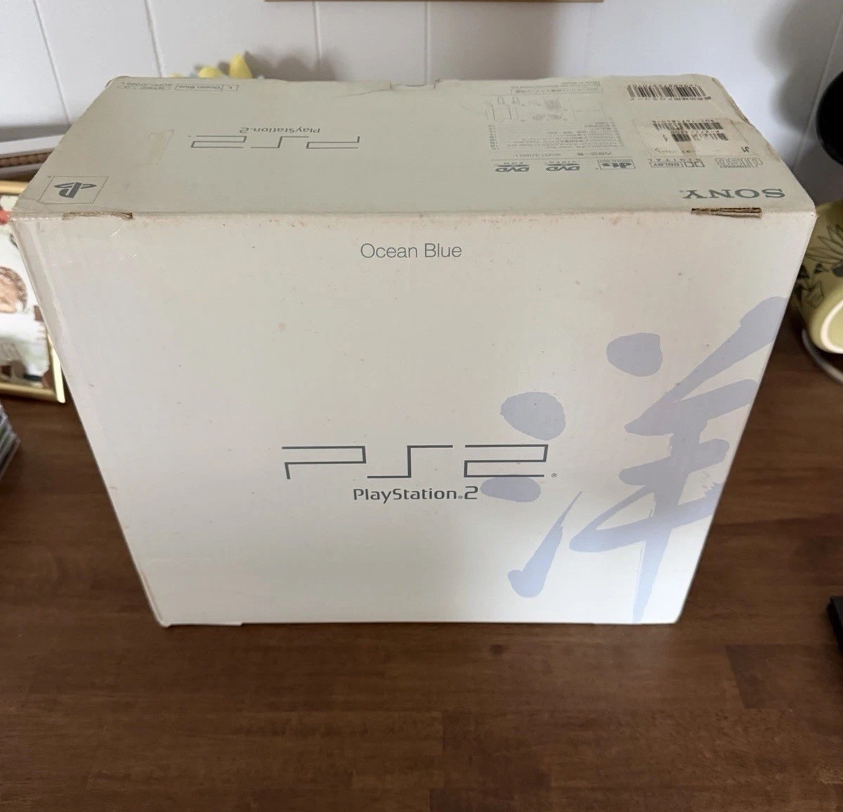 PS2 OCEAN BLUE Console System SCPH-37000 L NTSC-J Playstation 2 From Japan