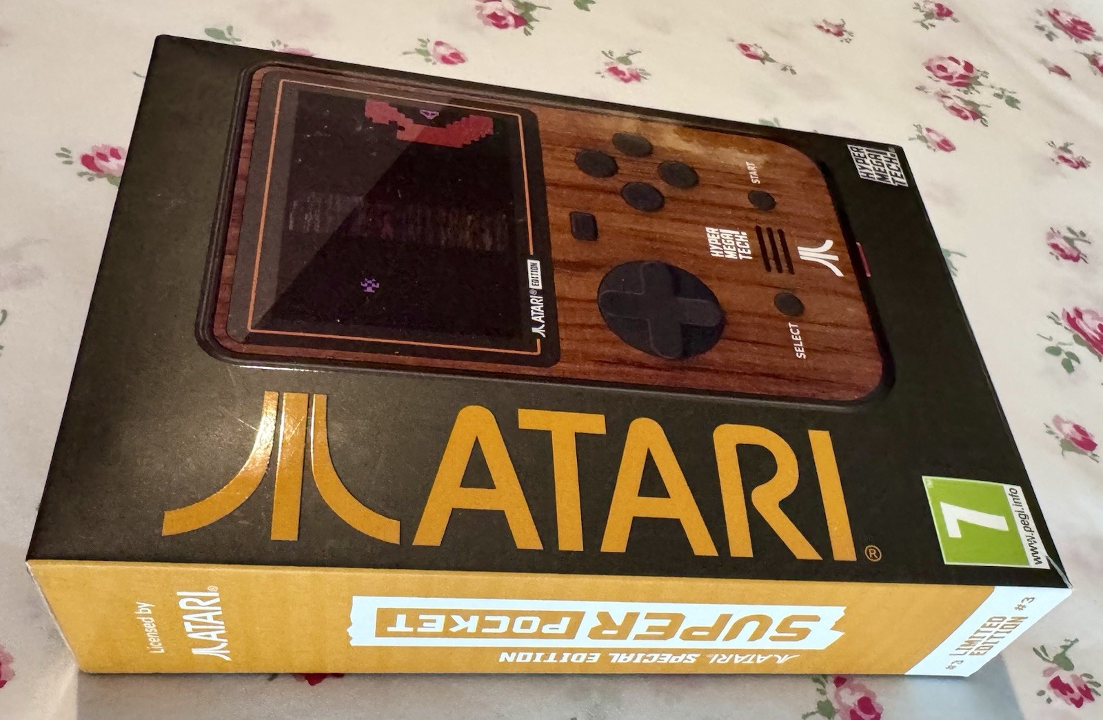 Hyper Mega Tech Limited Edition Atari Super Pocket (Evercade) In Box