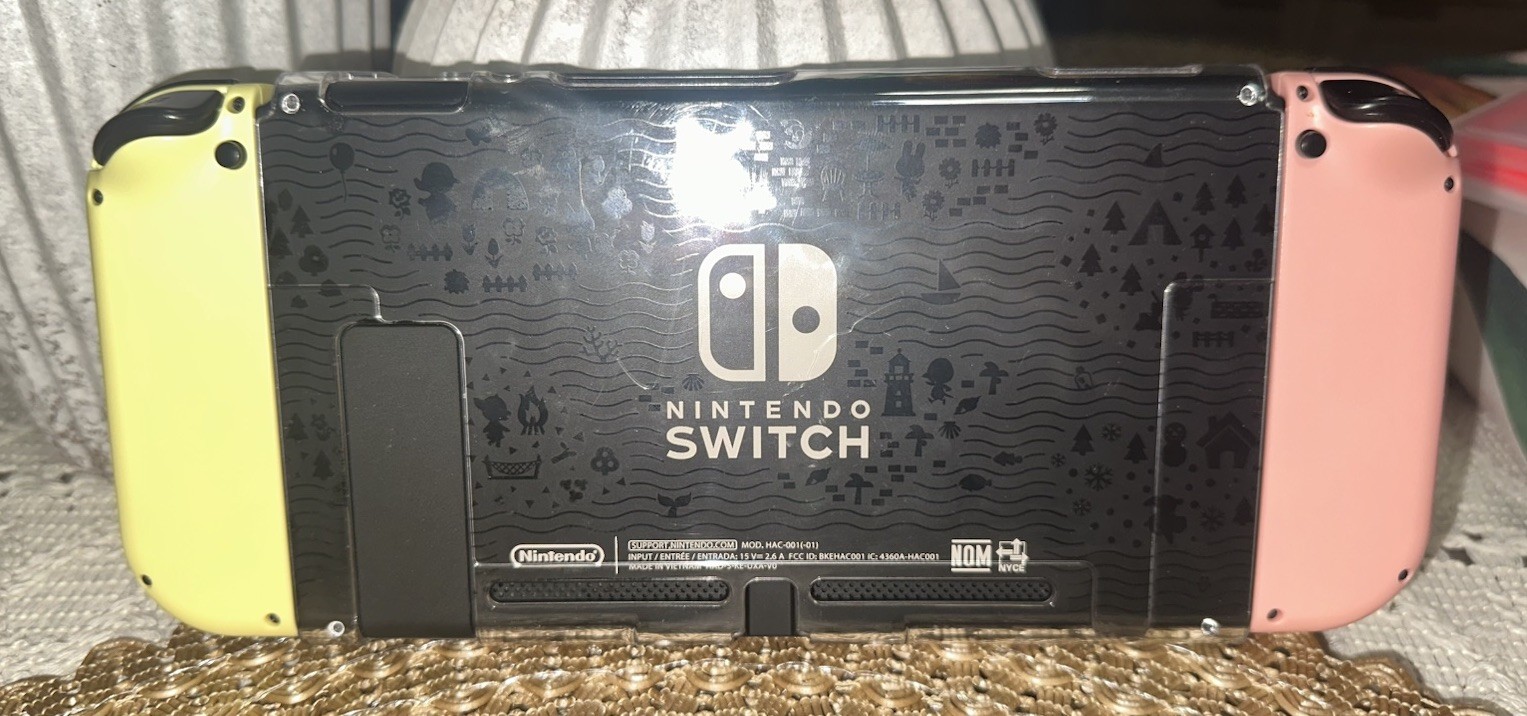 Nintendo Switch Animal Crossing Edition Console Dock AC Adapter Joy-Con 256GB