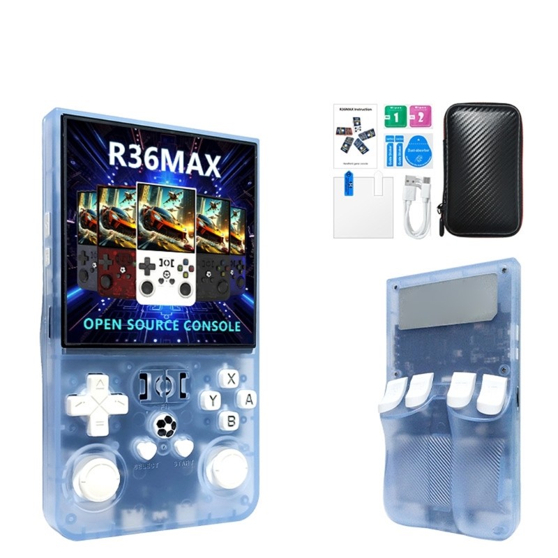 Open Source 4.0in R36Max Handheld Game Console Retro Supports Multiple Emulators