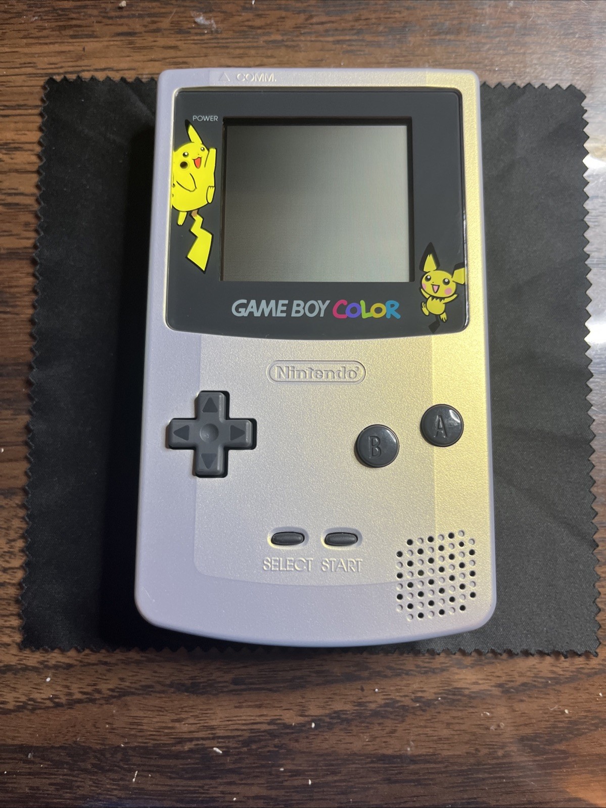 Unused Nintendo GameBoy Color Pikachu Edition Limited Edition GameBoy Color