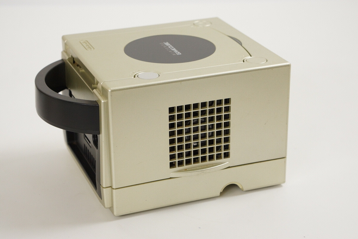 Gamecube STAR LIGHT GOLD Console Tested System DOL-101JP For Japan Game CD 3617