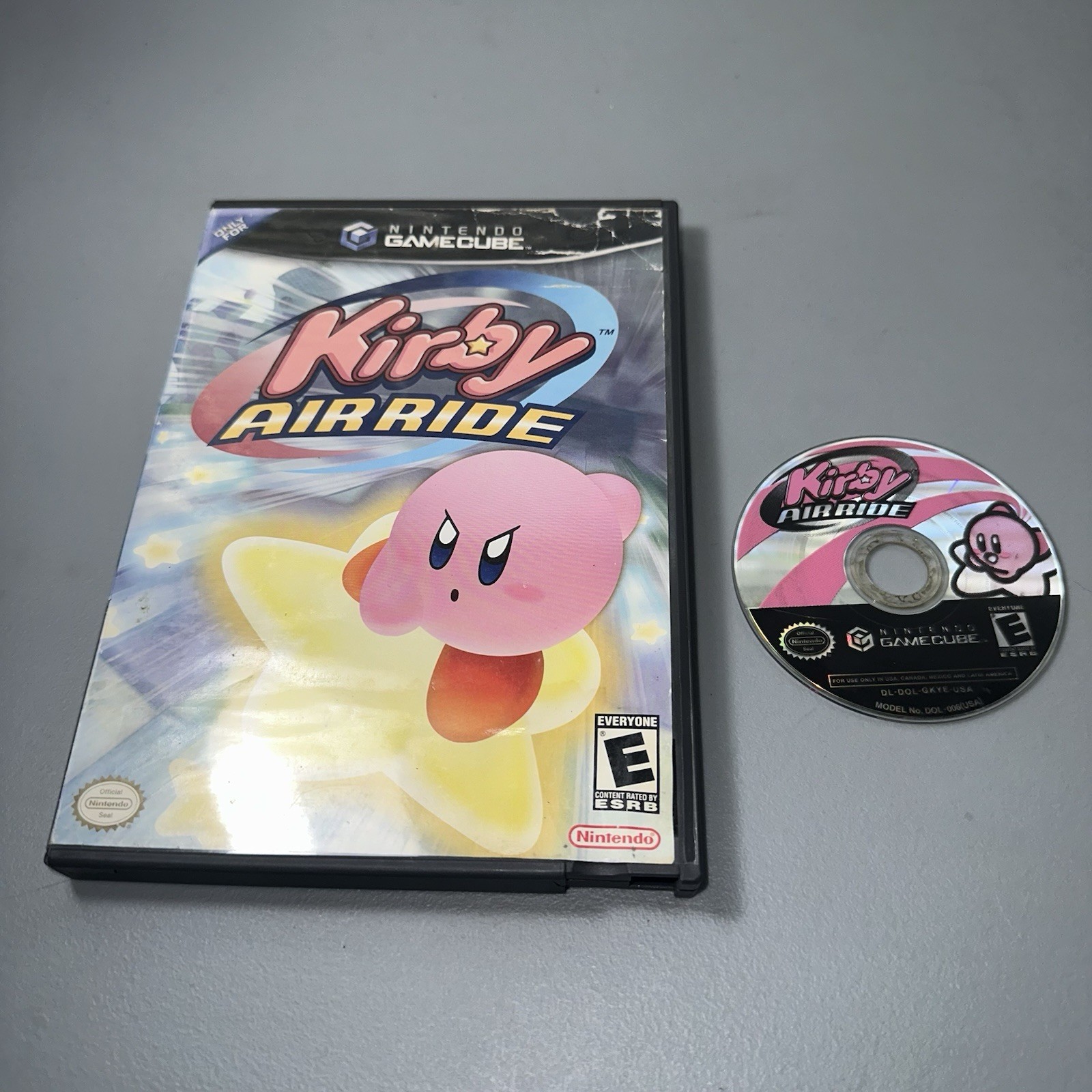 Kirby Air Ride – Nintendo GameCube – Disc and Case – No Manual – Tested