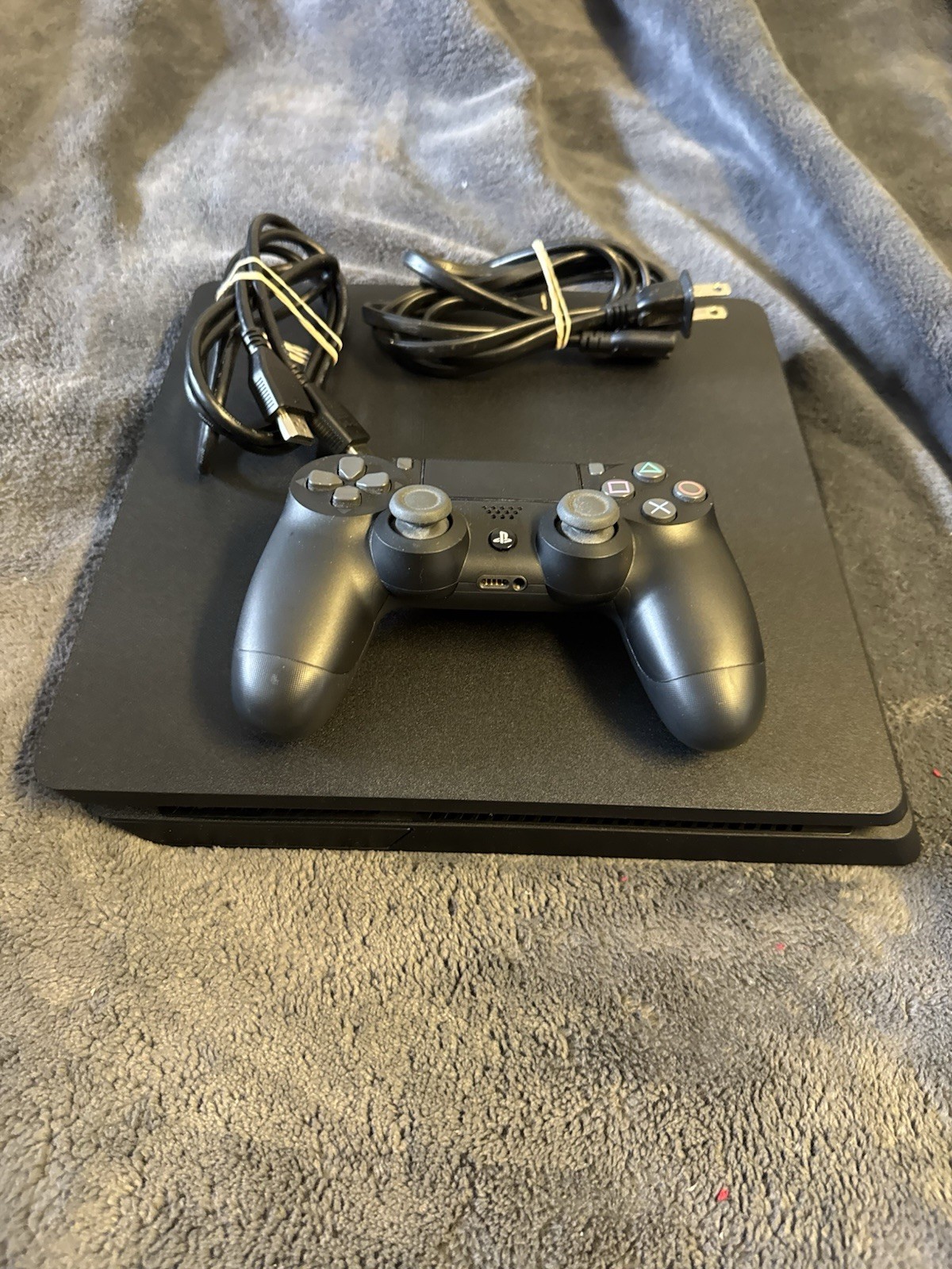 PlayStation 4 Slim 1TB PS4 With Wireless Controller, HDMI Cable And Power Cord