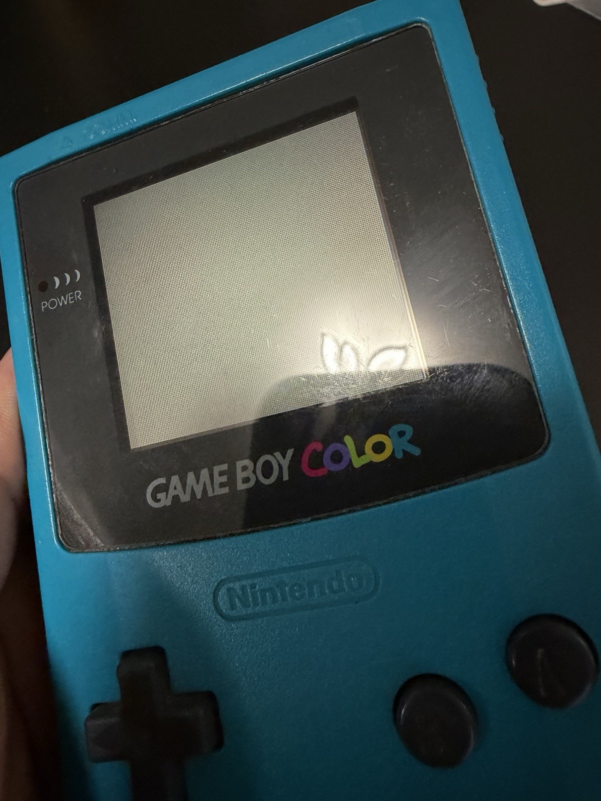 Nintendo Game Boy Color Handheld Console Teal CGB-001 Authentic Tested *Read*