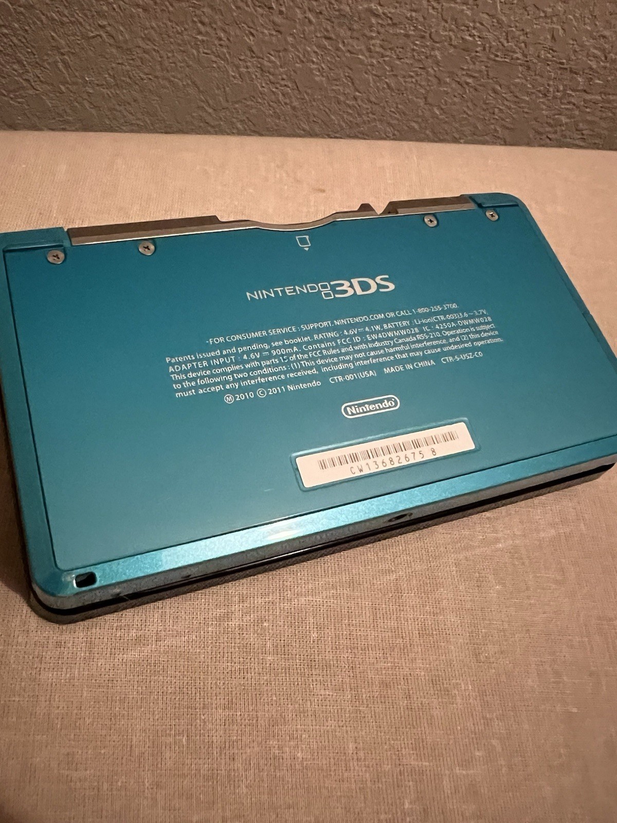 Nintendo 3DS Aqua Blue – US Version