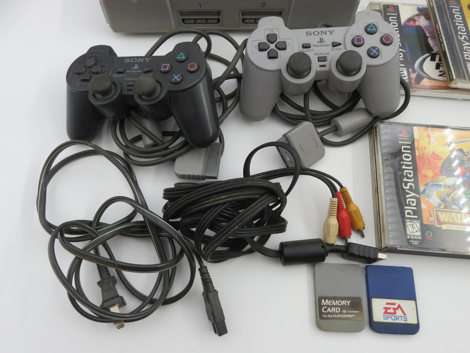 PLAYSTATION Console, Accessories & Video Game Lot – Sony (1990s-2000s) PS1