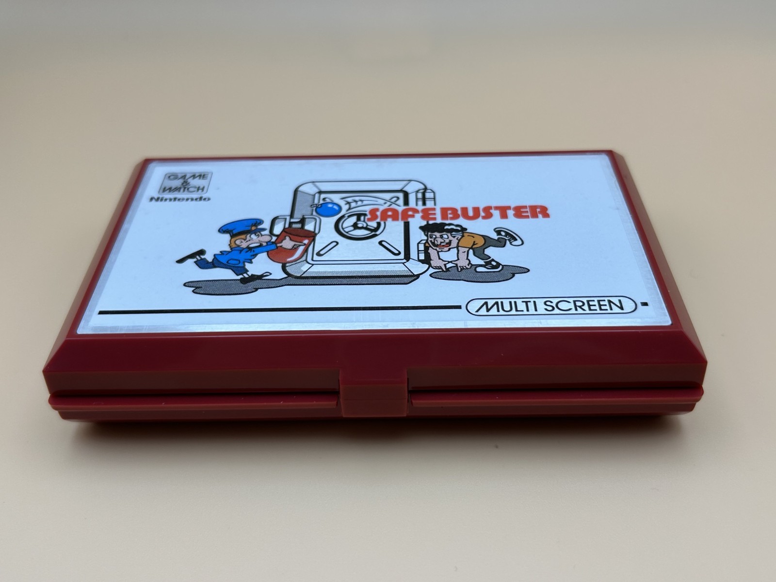 Nintendo Game & Watch SAFE BUSTER JB-63 MIB 1988 MINT IN BOX