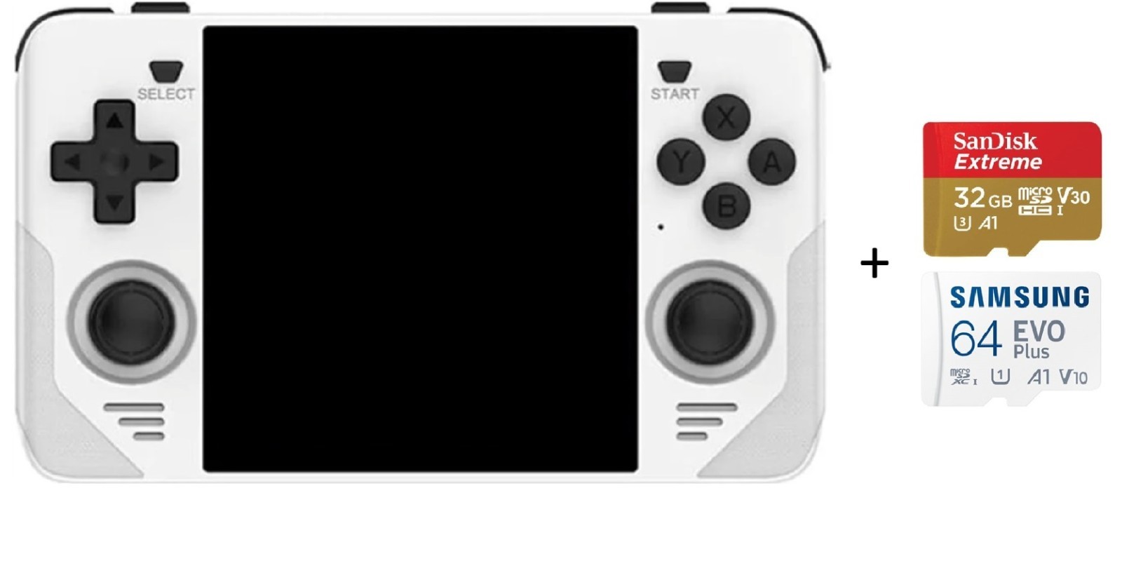 Powkiddy RGB30 Handheld Game Console with you choice of memory card