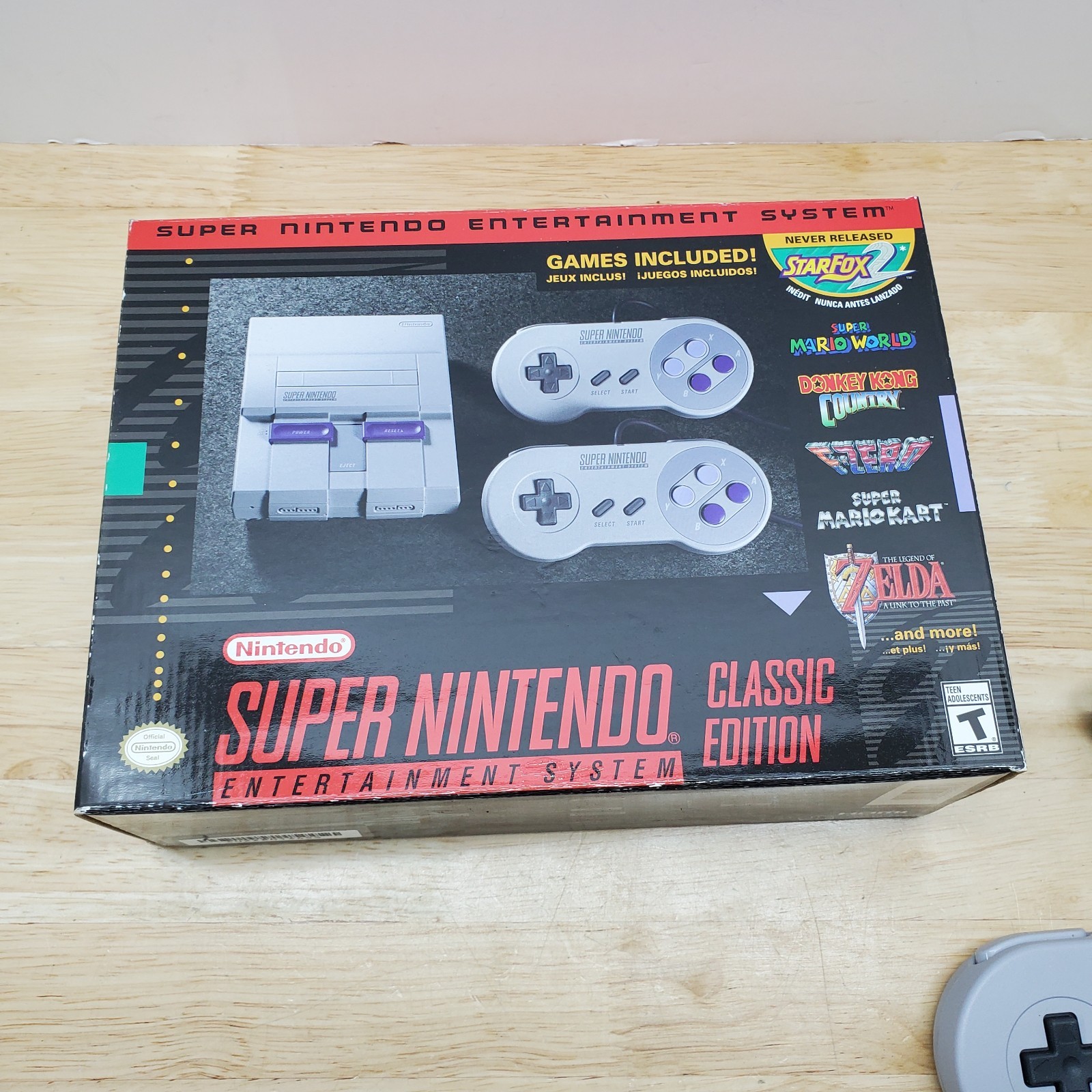 Super Nintendo Super NES Classic Mini Control Deck Console Gaming System Gray