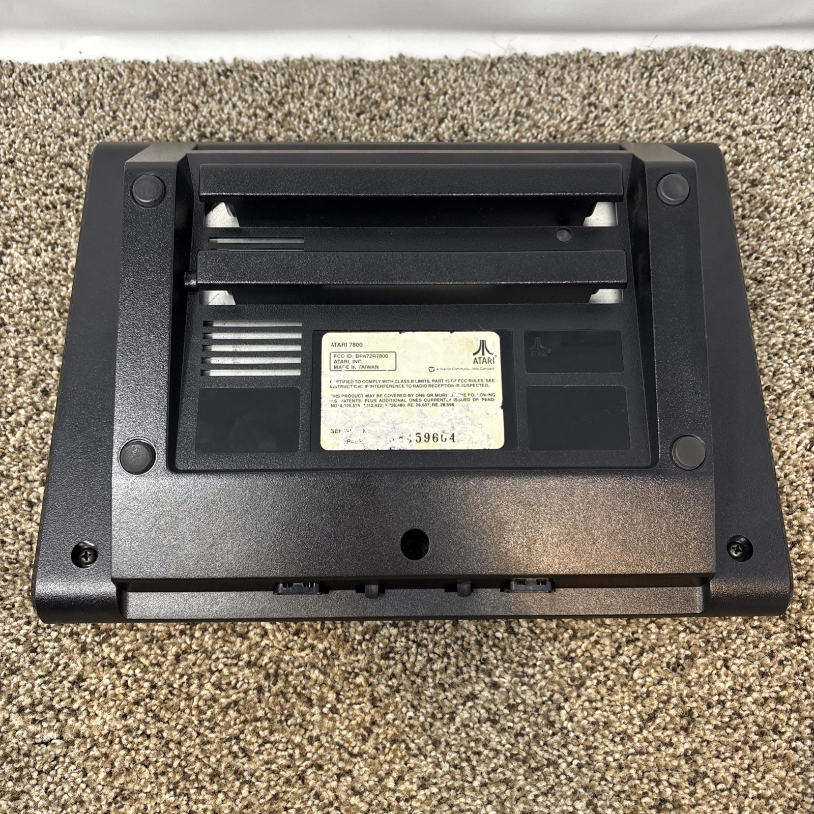 Atari 7800 Video Game Console With Controller Game TESTED New Power Supply