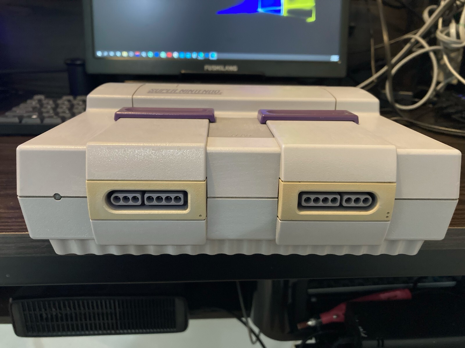 Nintendo SNES Home Console – White/Gray