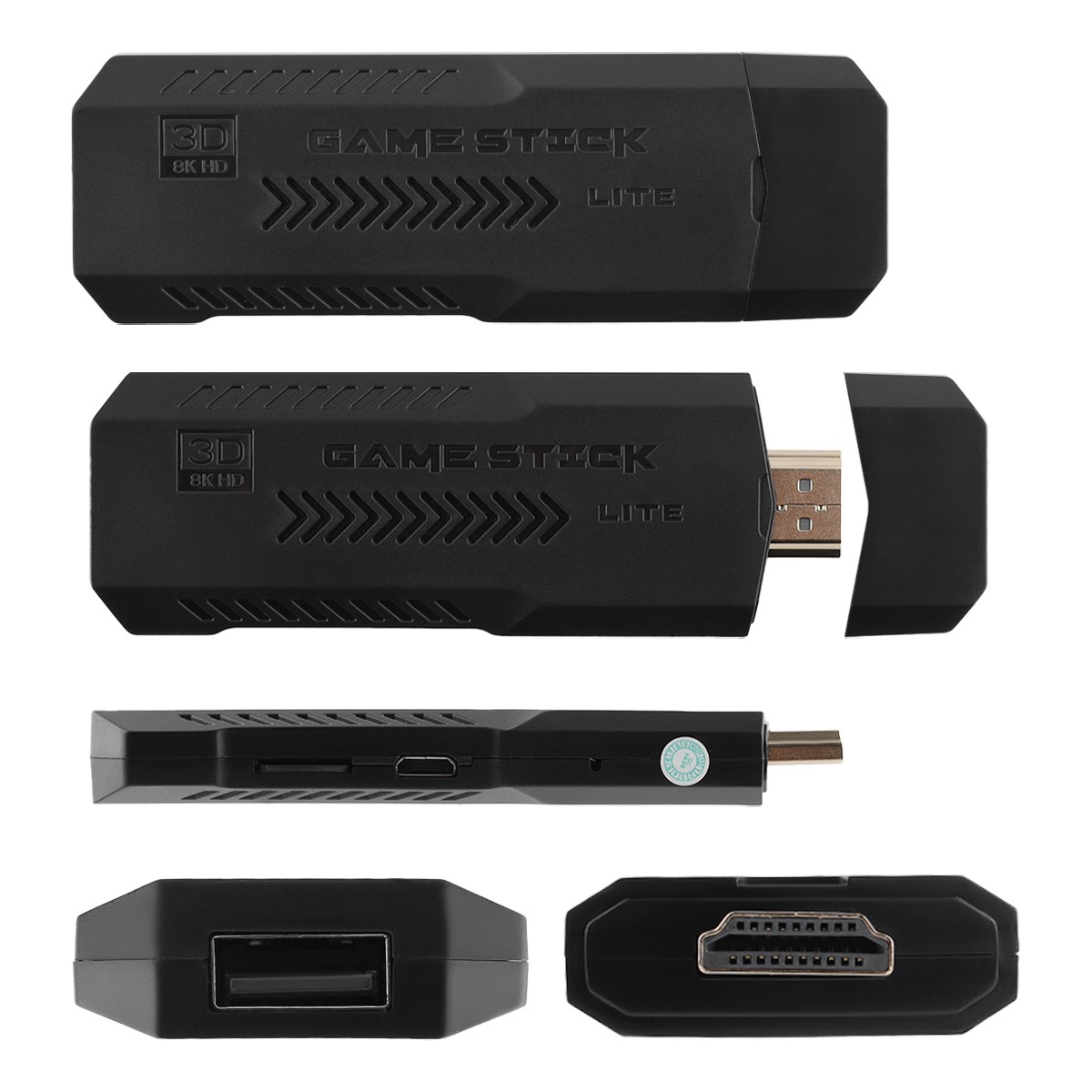 Video Game Console Retro 58000+Games TV Stick 256G 4K HDMI 2 Wireless Controller