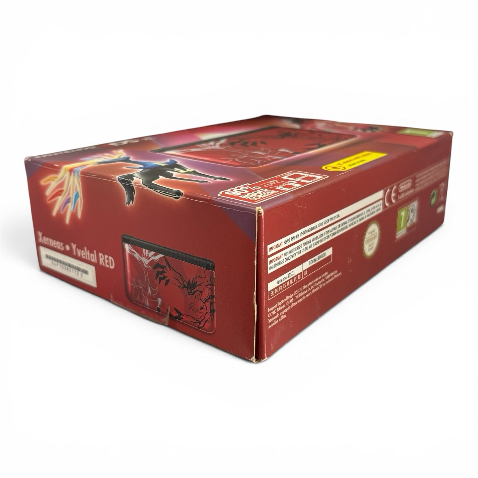 Nintendo 3DS XL Pokemon Xerneas Yveltal Red Edition Console EUROPEAN Model