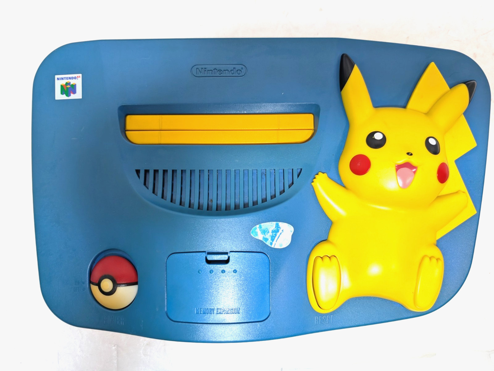 Nintendo 64 Pokemon Pikachu Region Free Console 2Controllers N64 japan