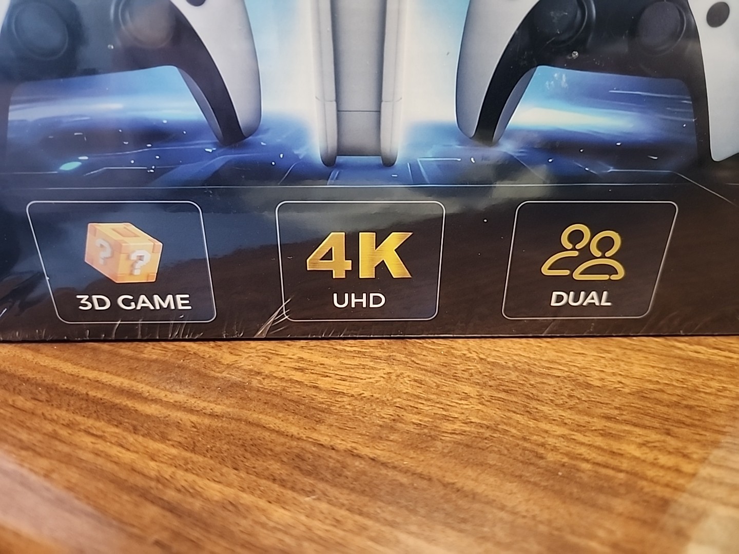 PLAY 20K+ Wireless Home Console, Dual Players, 3D Game, 4K UHD, White/Black