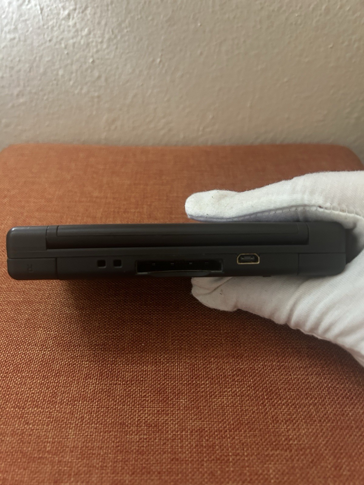 Nintendo DS Lite Blue/Black Great Condition W Charger Stylus And Slot Cover￼￼