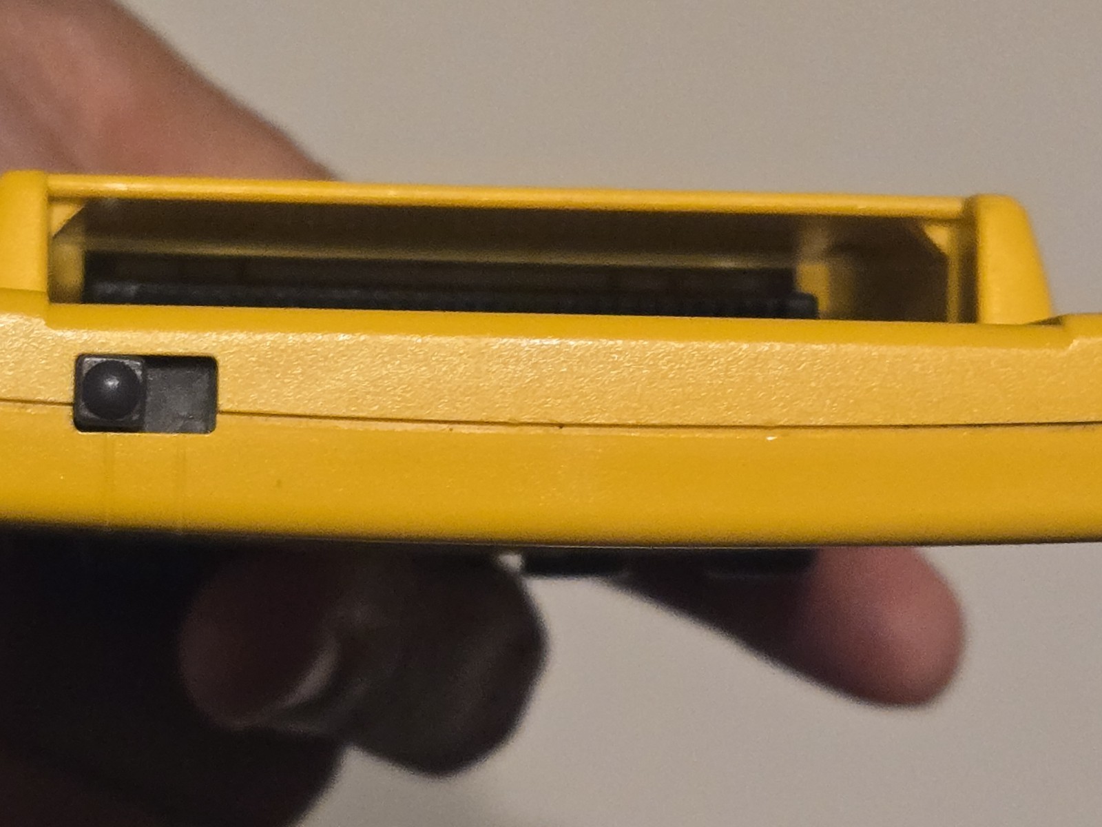 Nintendo Game Boy Pocket Yellow MGB-001 Console Tested Working Screen Line