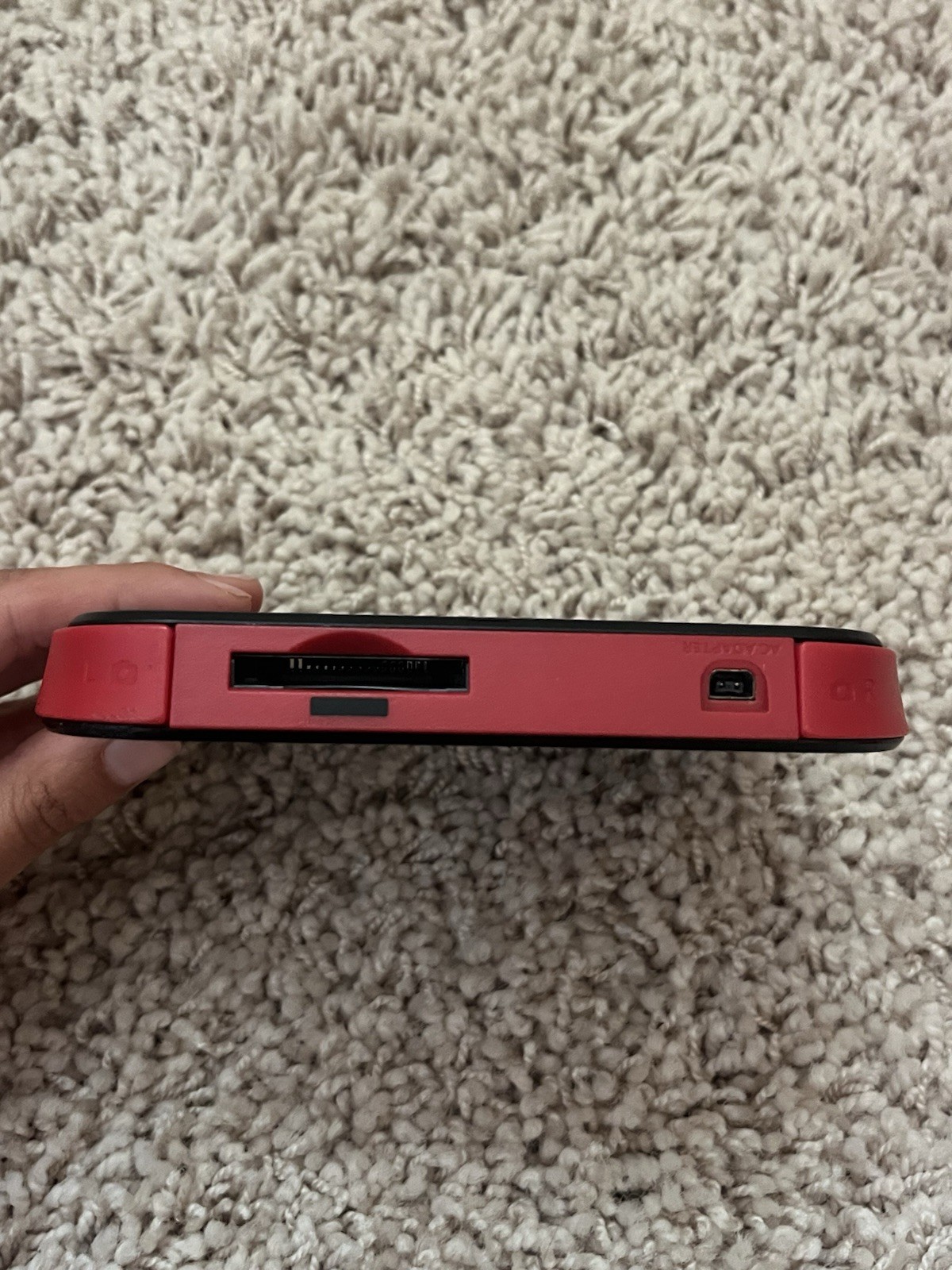 Nintendo 2DS Launch Edition Crimson Red Handheld System – Console, Case, SD Card