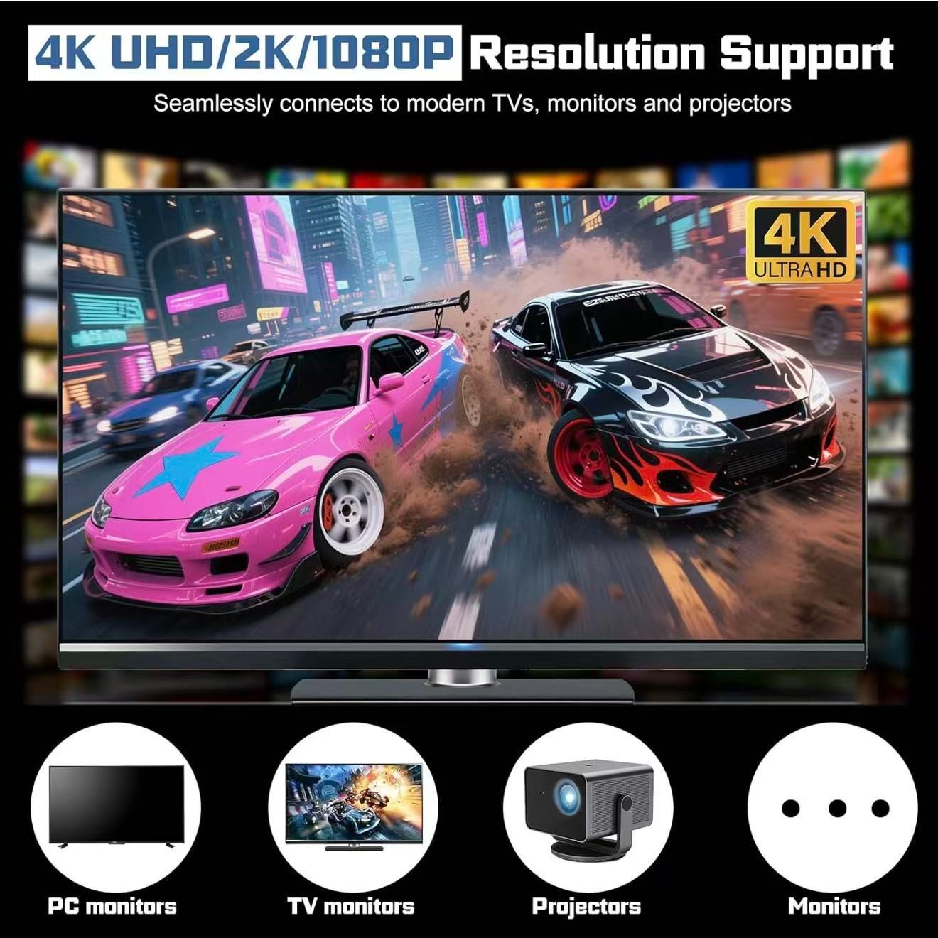 New Retro Game Console, Classic Video Games with 4K HDMI, 20,000+ Games and 23 E