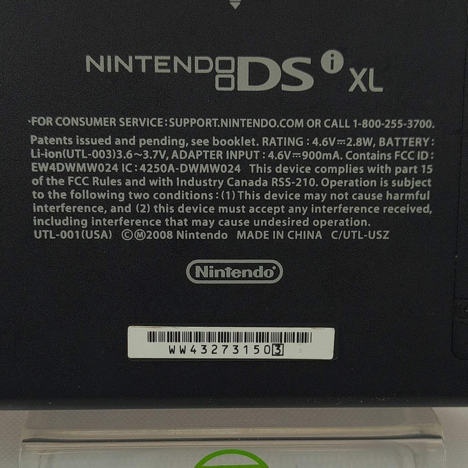 Nintendo DSi XL Handheld Console Only C/UTL-USZ Super Mario 25th Anniversary